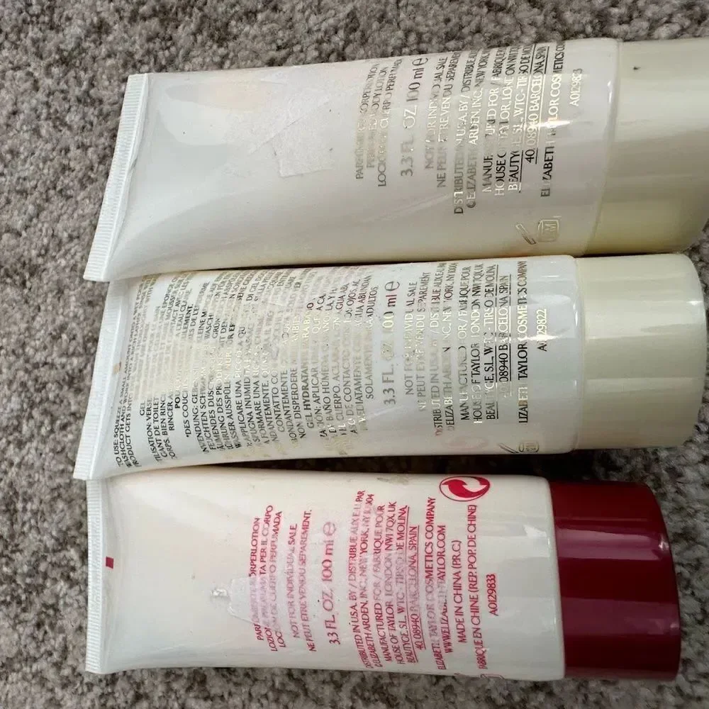 White & Ruby Diamonds 3 Body Lotion Bundle 3.3oz each